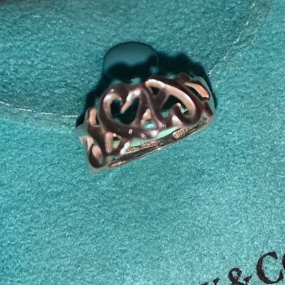 Authentic Tiffany x Paloma Picasso Loving Heart Ring